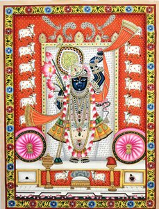O vibrante Shrinathji indiano
