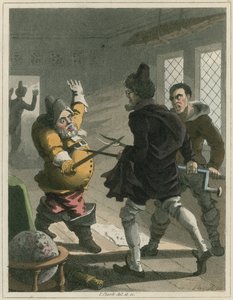 Ilustração de Hudibras por Samuel Butler