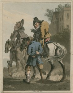 Ilustração de Hudibras por Samuel Butler