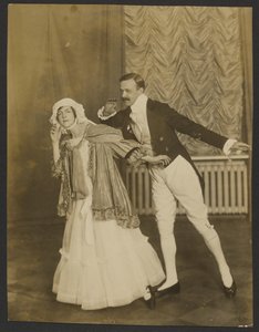 Ballet Aristocrático (Graf Lalongue com a Baronesa E. Rosin). de Iakob Vladimirovich Shteinberg