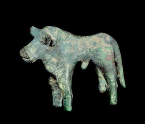 Civilização Ibérica: touro de bronze. Paris, Musee Picasso de Iberian Iberian