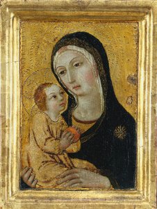Virgem e Criança, 1400s. de Icilio Federico Joni