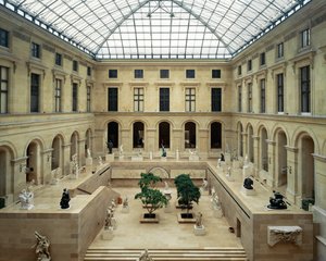 A Corte Puget no Museu do Louvre ... de Ieoh Ming Pei