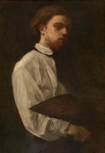 Auto-retrato (óleo sobre tela) de Ignace Henri Jean Fantin Latour