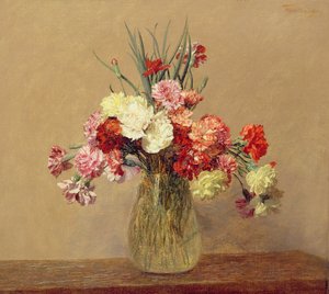 Um buquê de cravos, 1890