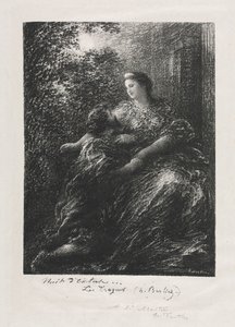 Dueto dos Trojans, 1894. de Ignace Henri Jean Fantin-Latour