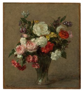 Buquê de Flores, 1900 de Ignace Henri Jean Fantin Latour