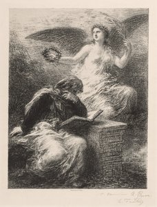 Glória, 1890. de Ignace Henri Jean Fantin-Latour