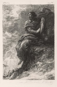 Harolde nas montanhas, 1884. de Ignace Henri Jean Fantin-Latour