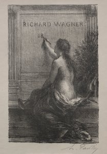 Imortalidade, 1886. de Ignace Henri Jean Fantin-Latour