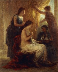 O banheiro, de Ignace Henri Jean Fantin-Latour