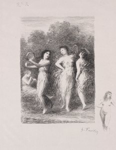 O jovem doente. de Ignace Henri Jean Fantin-Latour