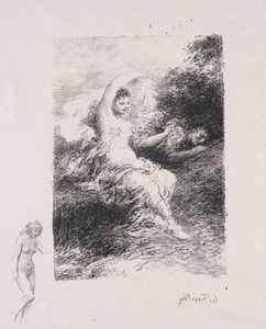 Lyde. de Ignace Henri Jean Fantin Latour