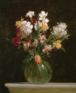 Narciso Branco, Jacintos e Tulipas, 1864 de Ignace Henri Jean Fantin Latour