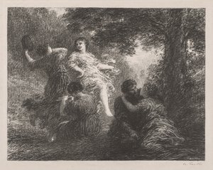 Pastoral. de Ignace Henri Jean Fantin-Latour