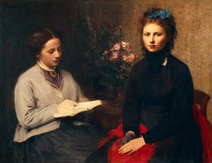 Leitura de Ignace Henri Jean Fantin-Latour