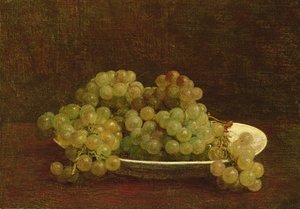 Ainda vida das uvas, 1890