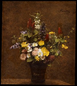 Flores silvestres de Ignace Henri Jean Fantin Latour