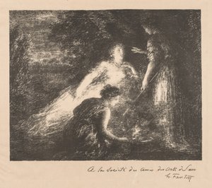 Bruxaria, 1899. de Ignace Henri Jean Fantin-Latour