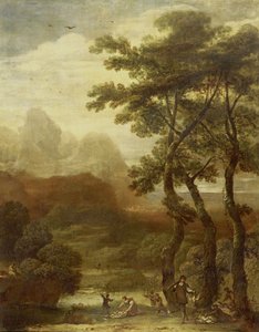 Paisagem com caçadores de Ignacio Iriarte