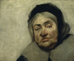 MEU PORTEIRO DE LA RUE CORTOT - 1892 - OLEO - LIENZO - 32X38 CM de Ignacio Zuloaga y Zabaleta