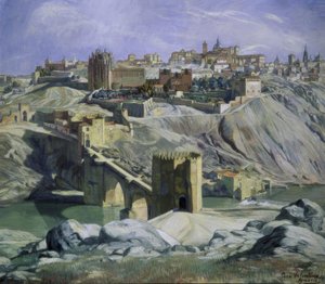 PAISAGEM CLARA DE TOLEDO - 1932 - P - L - 88X101 CM