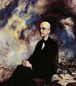 Retrato do compositor espanhol Manuel de Falla (Cádis de Ignacio Zuloaga y Zabaleta