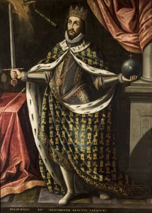 Rei Fernando o Santo por Ries, Inácio de (c. 1612-1661), c. 1655-1665. óleo sobre tela de Ignacio de Ries