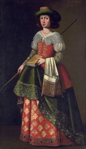 Santa Margarida de Antioquia como Pastora de Ignacio de Ries