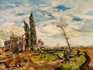 “" A Capela "" Pintura de Ignasi Mallol (1892-1940). 1925. Barcelona. Museu Nacional de Arte da Catalunha. de Ignasi Mallol Casanovas