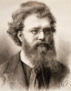Retrato de Hans Richter (gravura) de Ignaz Eigner