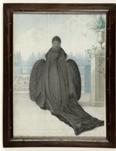 Retrato da Imperatriz Maria Teresa da Áustria de Ignaz Manzador