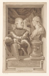 Retrato de Franz Georg, Cavaleiro de Kees de Ignaz Unterberger