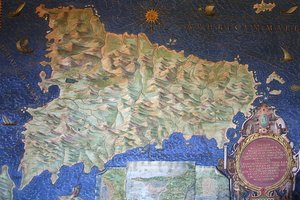 Mapa da Sicília