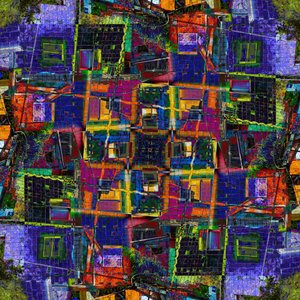 Um mosaico urbano vibrante de Igor Shrayer
