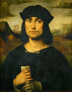Retrato do Evangelista Scappi (tempera sobre madeira)