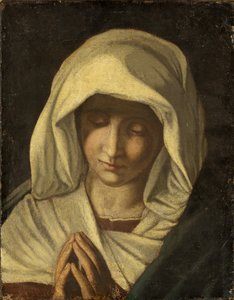 A Virgem em Oração, c.1800 (óleo sobre tela) de Il  Sassoferrato