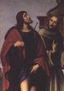 St. Roch (detalhe do retábulo)