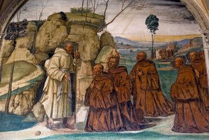 Vida de São Bento, Cena 9: de Il Sodoma