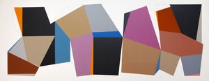 Blocos de cores geométricos de Ildefonso Martín