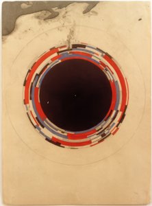 Desenho de uma pintura suprematista para porcelana de Ilja Grigorewitsch Tschaschnik