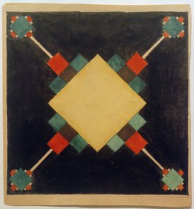 Desenho de um ornamento de Ilja Grigorewitsch Tschaschnik