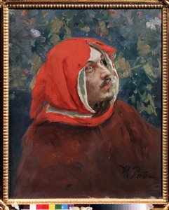 Dante Alighieri (Durante o Alighieri de Ilya Efimovich Repin
