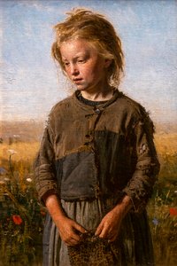 A FILHA DO PESCADOR de Ilya Efimovich Repin