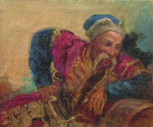 Padre Ivan Circo, 1889 de Ilya Efimovich Repin