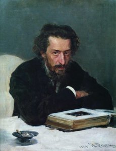 Retrato do compositor Pavel Ivanovich Blaramberg, 1884 de Ilya Efimovich Repin