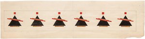 Esboço para uma composição suprematista, 1922 de Ilya Grigorevich Chashnik