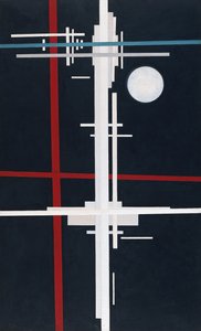 Composição Suprematista, 1923 de Ilya Grigorevich Chashnik