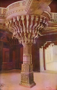 Agra: Chausath Khamba, Fatehpur Sikri, Agra (fotografia a cores)