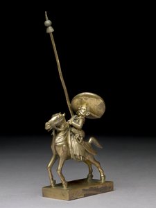 Um lanceiro indiano, Vizagapatam c.1795 (latão)